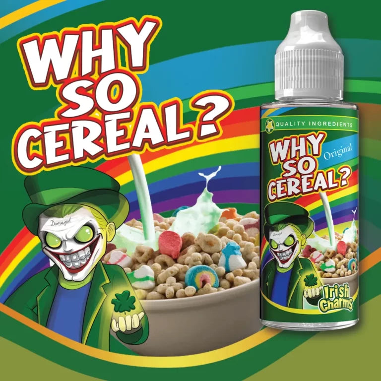 Why So Cereal Vape Juice Why So Cereal 100ml E liquid  VAPE CARTEL LTD